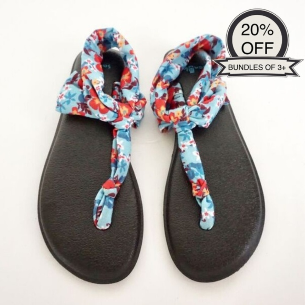 Sanuk | Yoga Slings Ella Print Sandals | 6